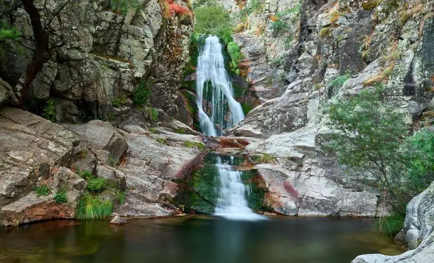 cascadas del purgatorio en rascafria